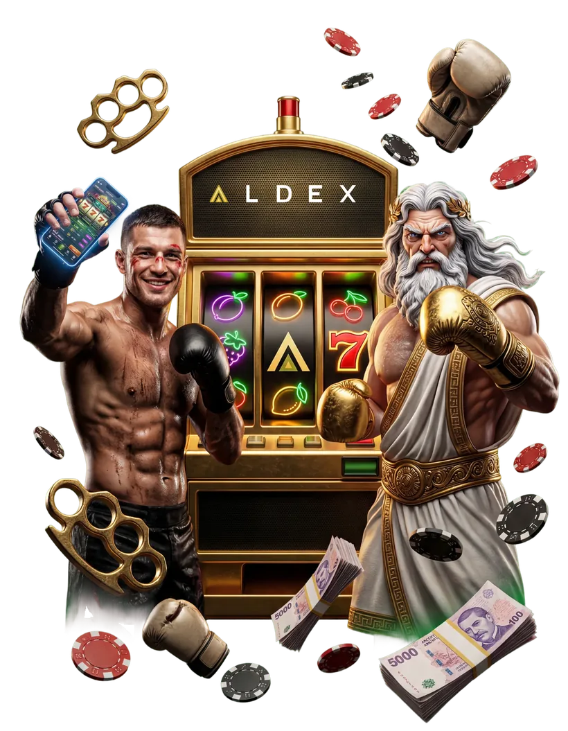 Personaje campeón del casino Aldex